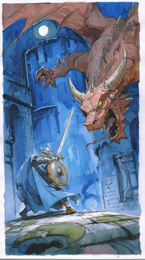 illustrations dark fantasy